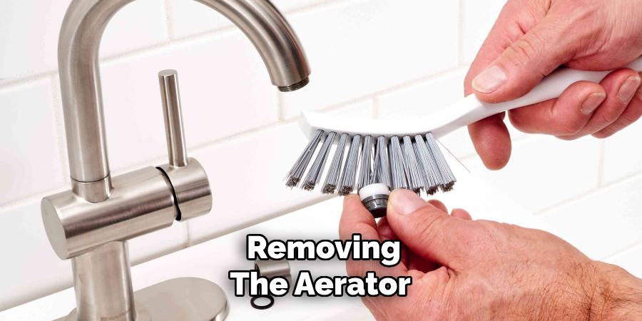 Removing
The Aerator