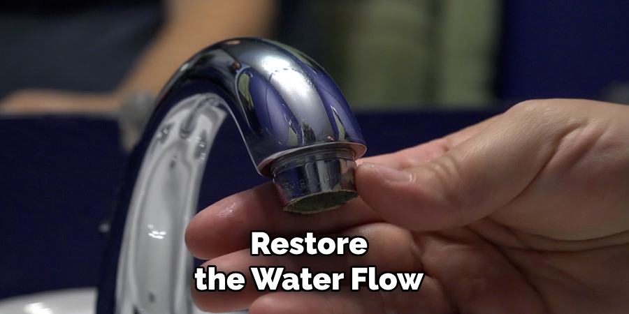 Restore the Water Flow
