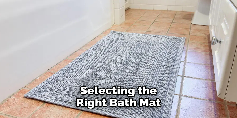 Selecting the Right Bath Mat