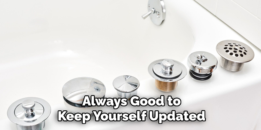 Always Good to 
Keep Yourself Updated 