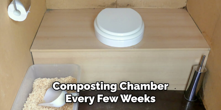Composting Chamber Every Few Weeks