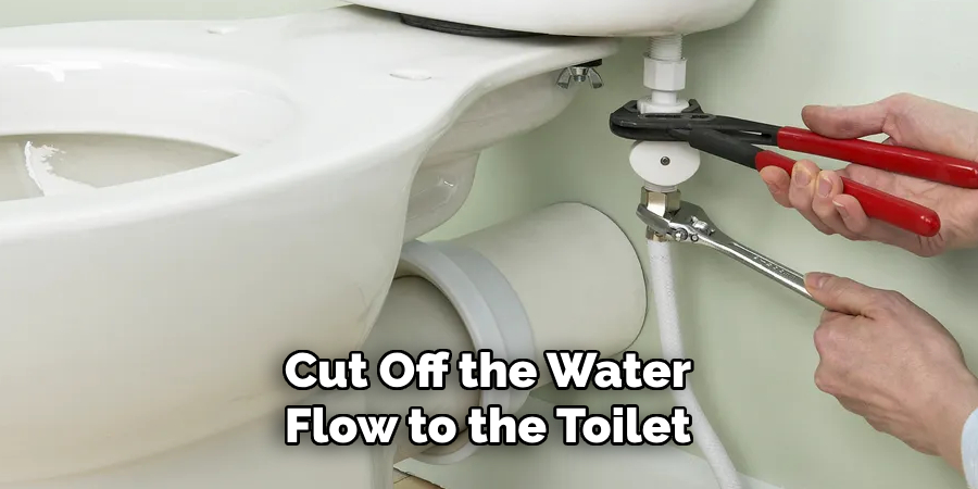 Cut Off the Water Flow to the Toilet