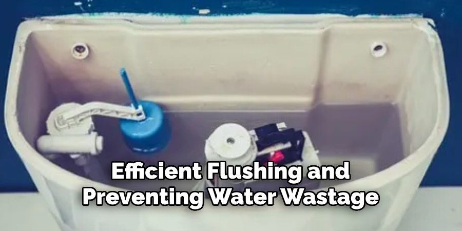 Efficient Flushing and 
Preventing Water Wastage 
