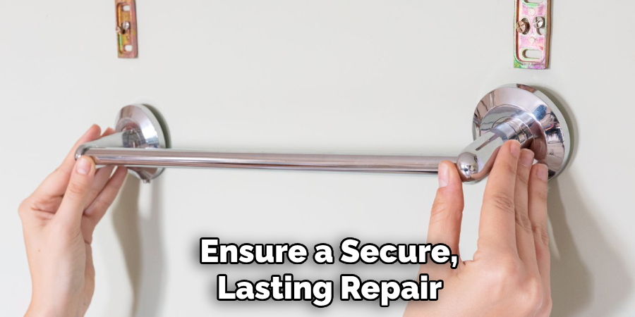 Ensure a Secure,
 Lasting Repair 
