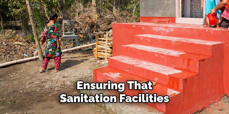 Ensuring That Sanitation Facilities
