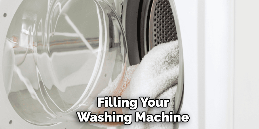 Filling Your Washing Machine