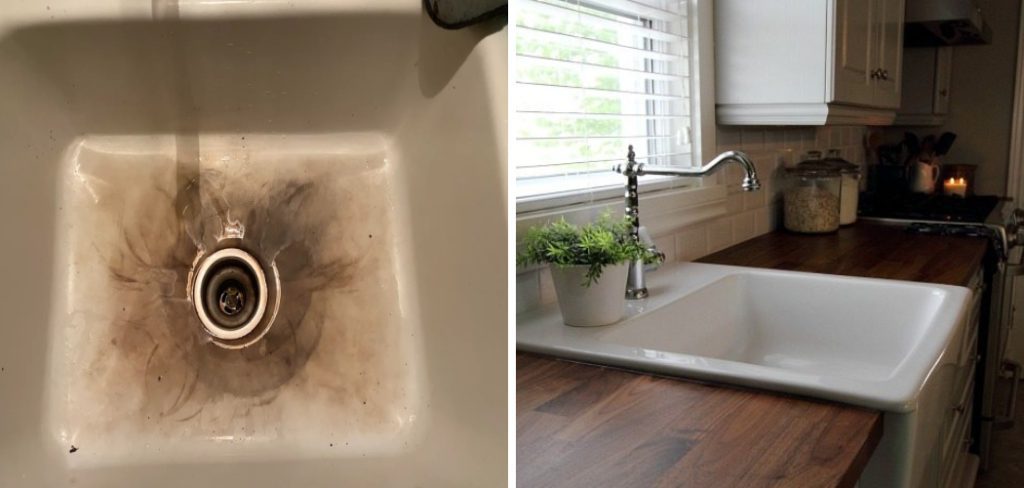 How to Clean Porcelain Sink