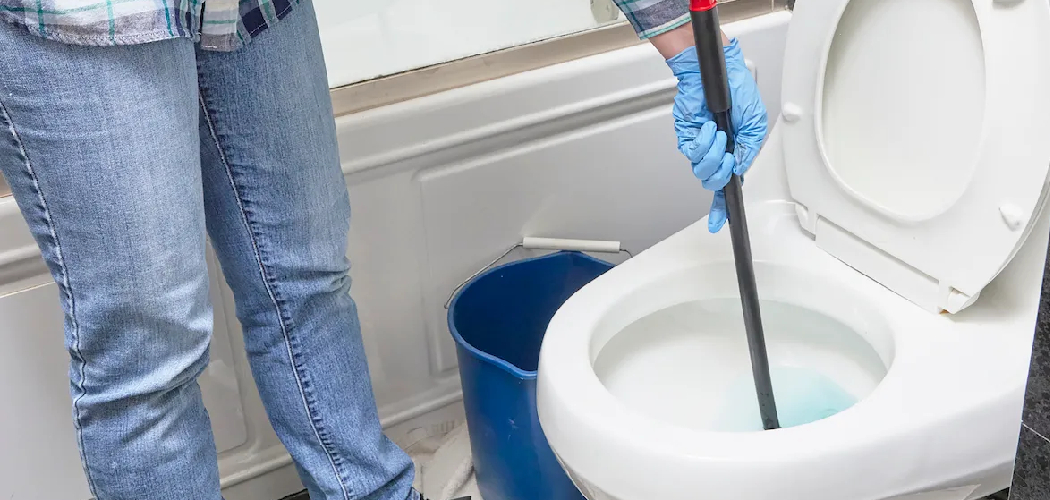 How to Clean Toilet Auger