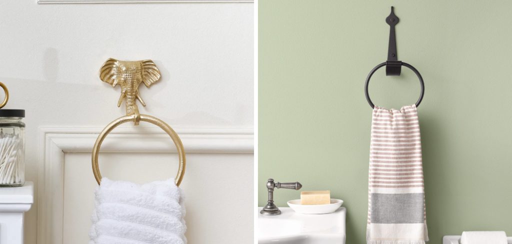 How to Decorate With Towel Rings