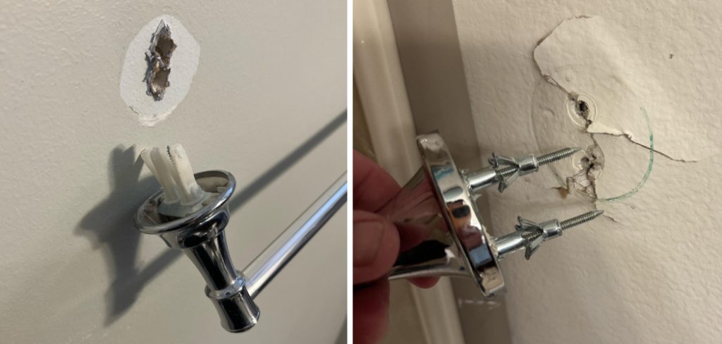 How to Fix a Falling Towel Bar