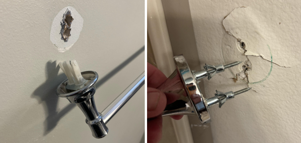 How to Fix a Falling Towel Bar