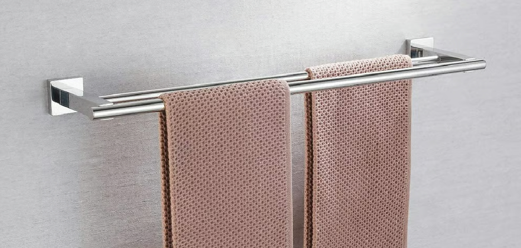 How to Install Double Towel Bar