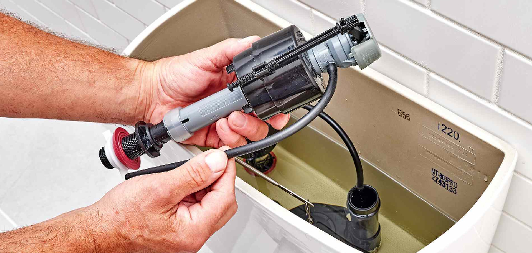 How to Install a Toilet Flush Valve