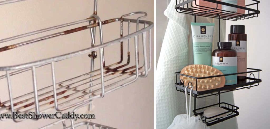 How to Remove Rust From Shower Caddy