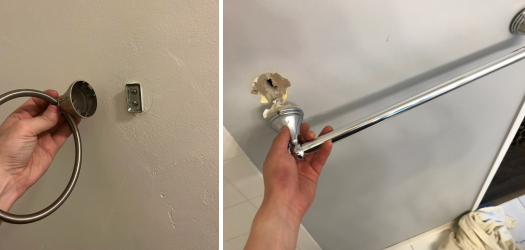 How to Repair Broken Towel Ring