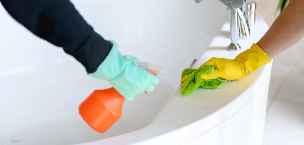 How to Sanitize Bathtub