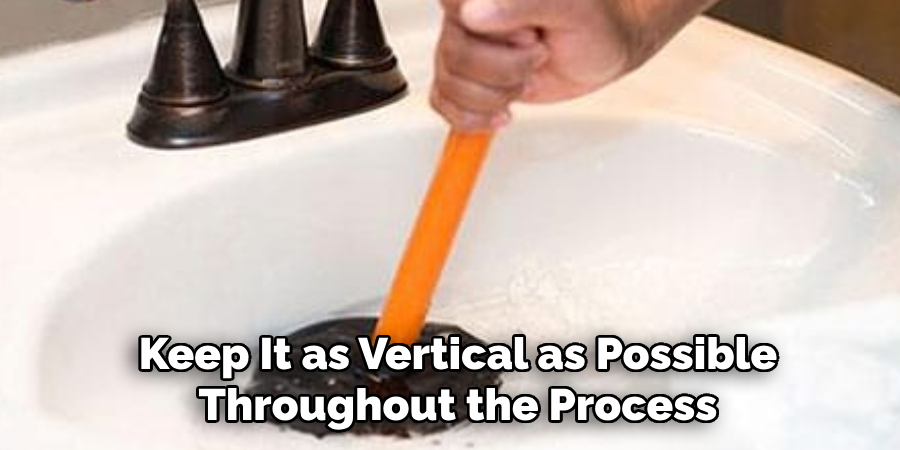 Keep It as Vertical as Possible
Throughout the Process