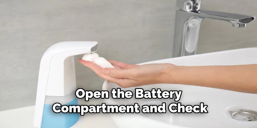 Open the Battery 
Compartment and Check