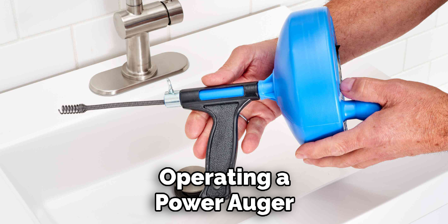 Operating a
Power Auger