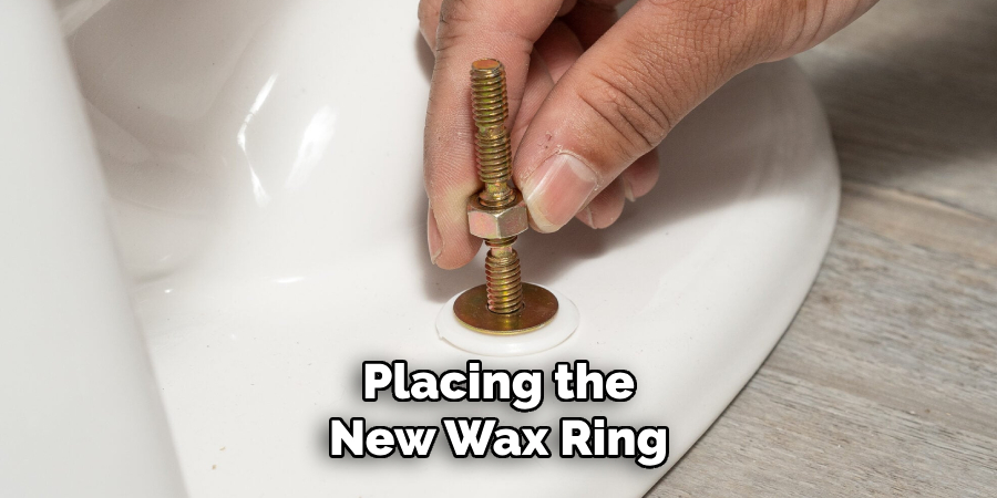 Place the New Wax Ring