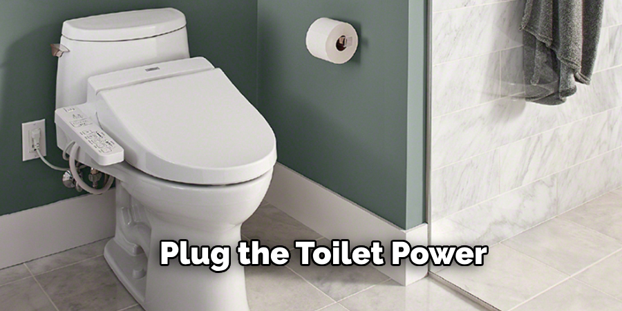 Plug the Toilet Power
