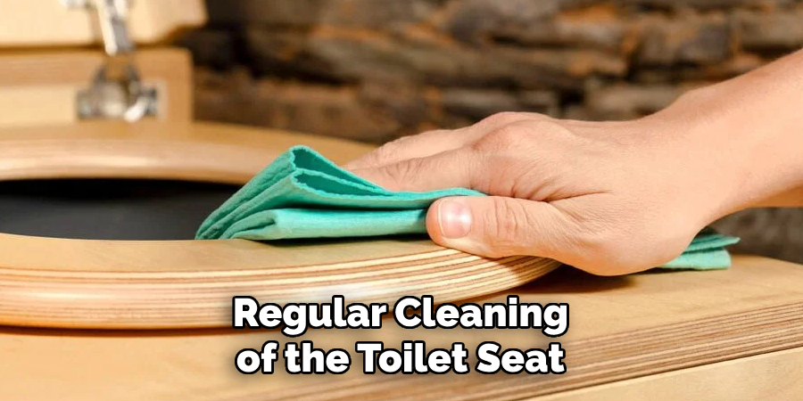 Regular Cleaning of the Toilet Seat
