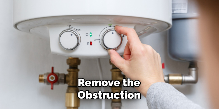 Remove the Obstruction