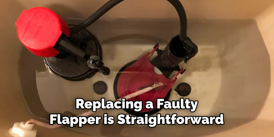 Replacing a Faulty Flapper is Straightforward