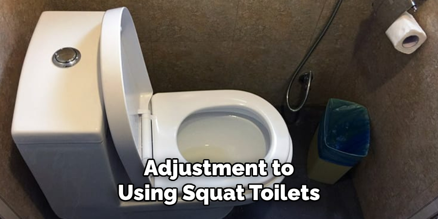 Adjustment to Using Squat Toilets