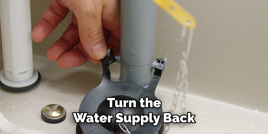 Turn the Water Supply Back