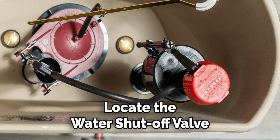 Locate the Water Shut-off Valve