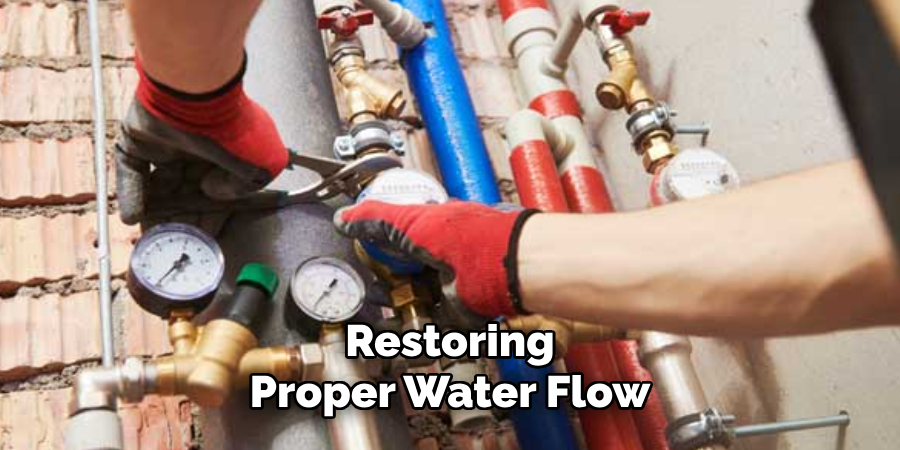 Restoring Proper Water Flow