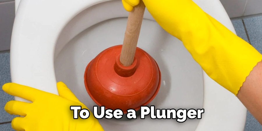 To Use a Plunger 