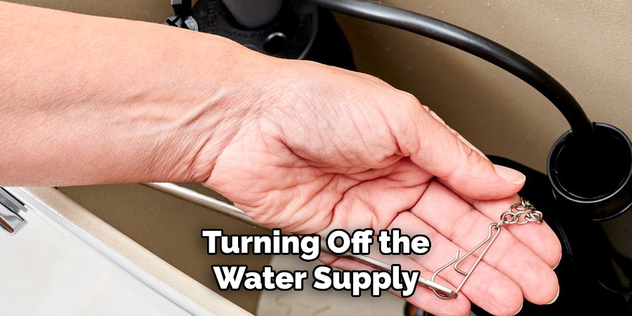 Turning Off the Water Supply