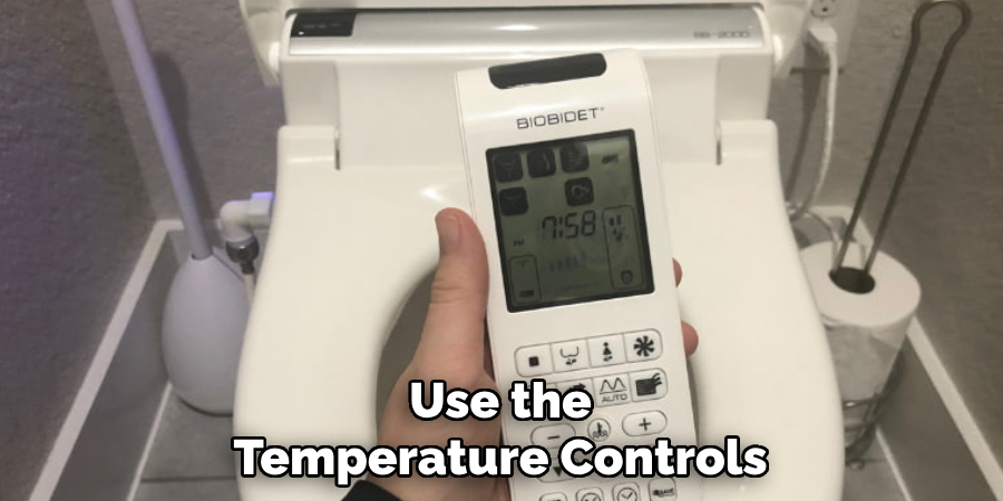 Use the Temperature Controls