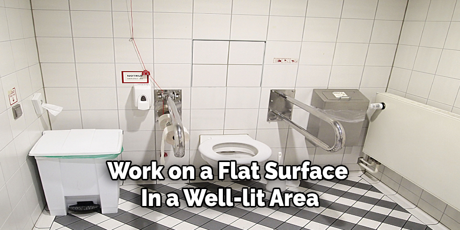 Work on a Flat Surface In a Well-lit Area