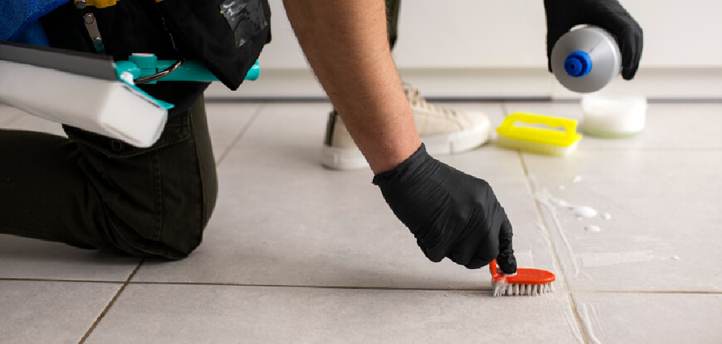 How to Clean Grout With a Brush