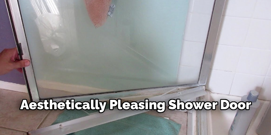 Aesthetically Pleasing Shower Door