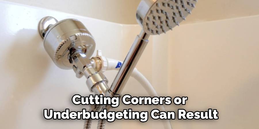 Cutting Corners or 
Underbudgeting Can Result