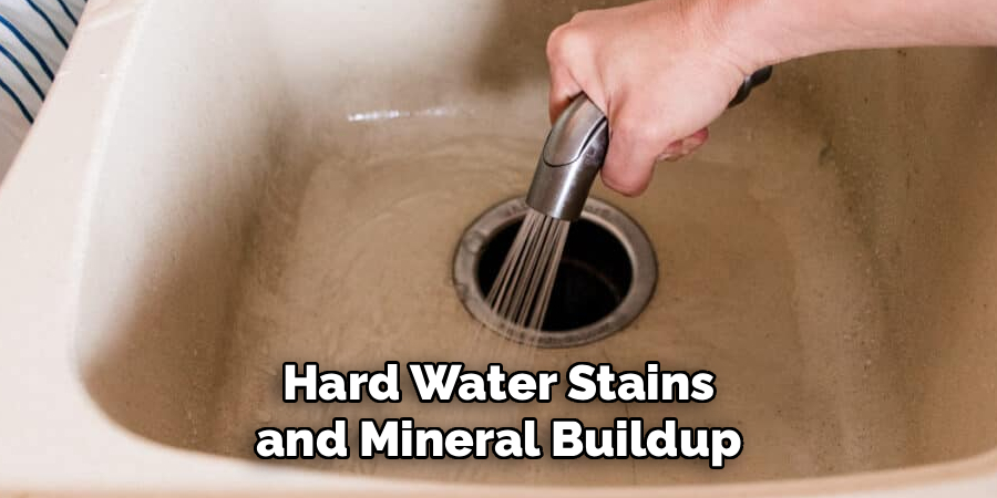 Hard Water Stains and Mineral Buildup