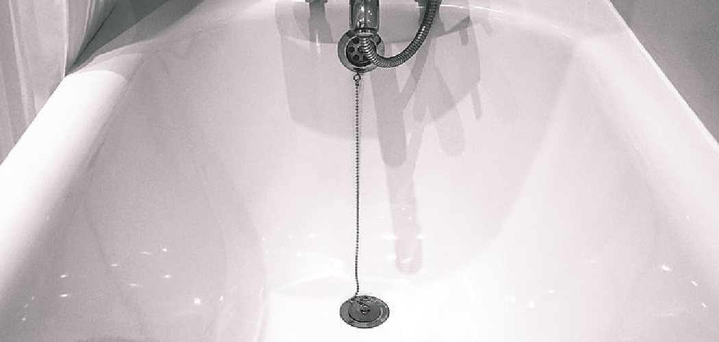 How to Clean Enamel Bathtub