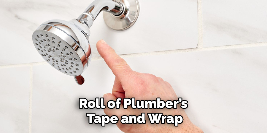 Roll of Plumber’s 
Tape and Wrap