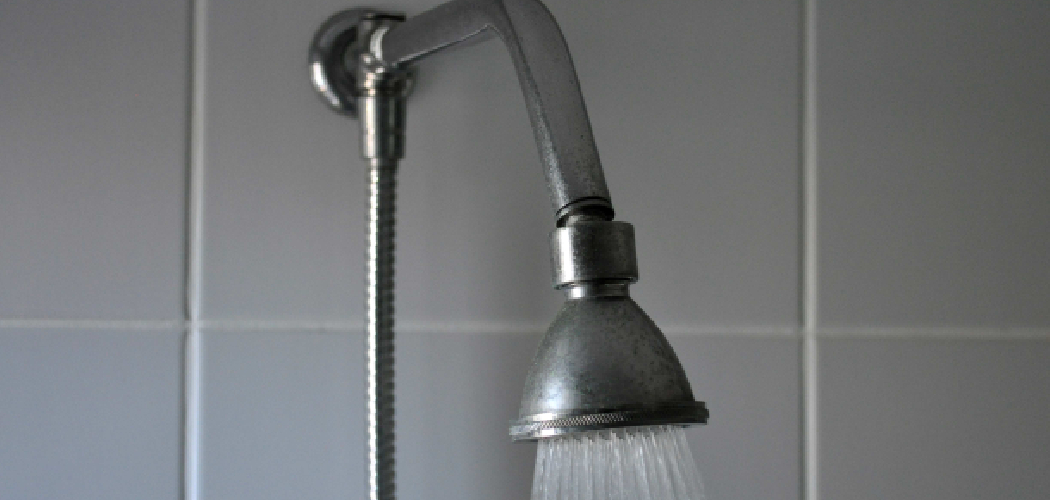 how to tighten shower arm