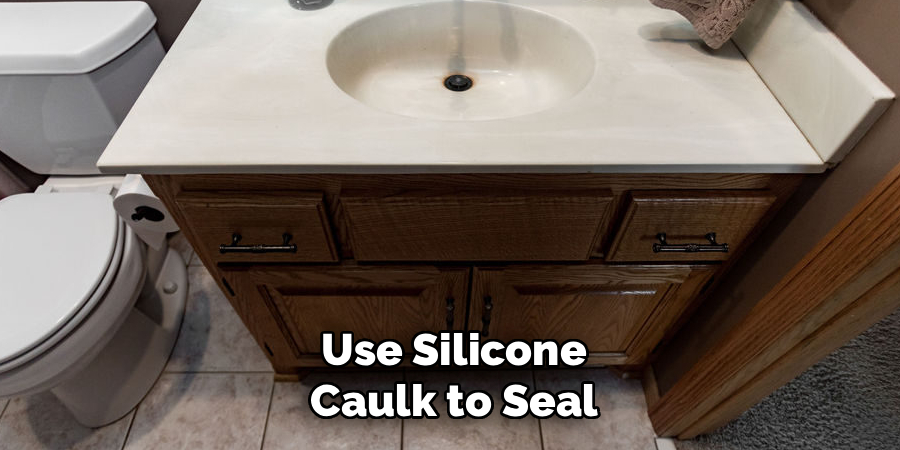 Use Silicone Caulk to Seal